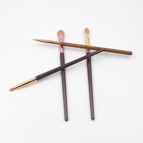 4pcs high quality mixed color thickened aluminum tube eye makeup brush