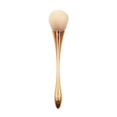 Top quality jeweled Makeup brush Tall glass Powder Brush Large aperture highlighter blush brush