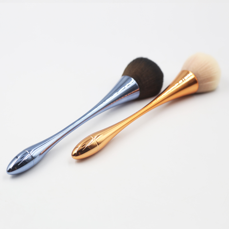 Top quality jeweled Makeup brush Tall glass Powder Brush Large aperture highlighter blush brush