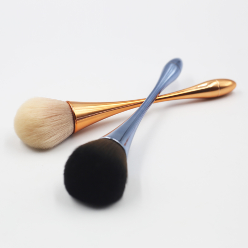 Top quality jeweled Makeup brush Tall glass Powder Brush Large aperture highlighter blush brush