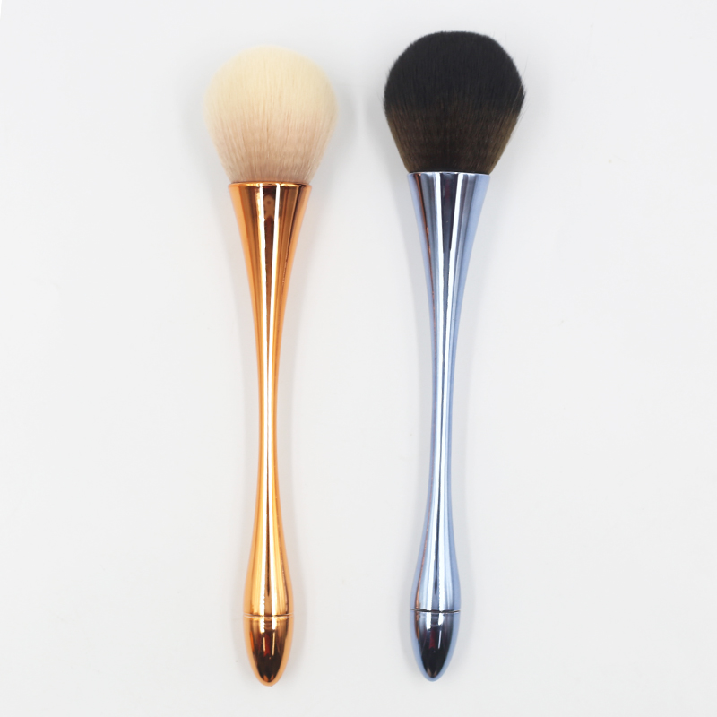 Top quality jeweled Makeup brush Tall glass Powder Brush Large aperture highlighter blush brush