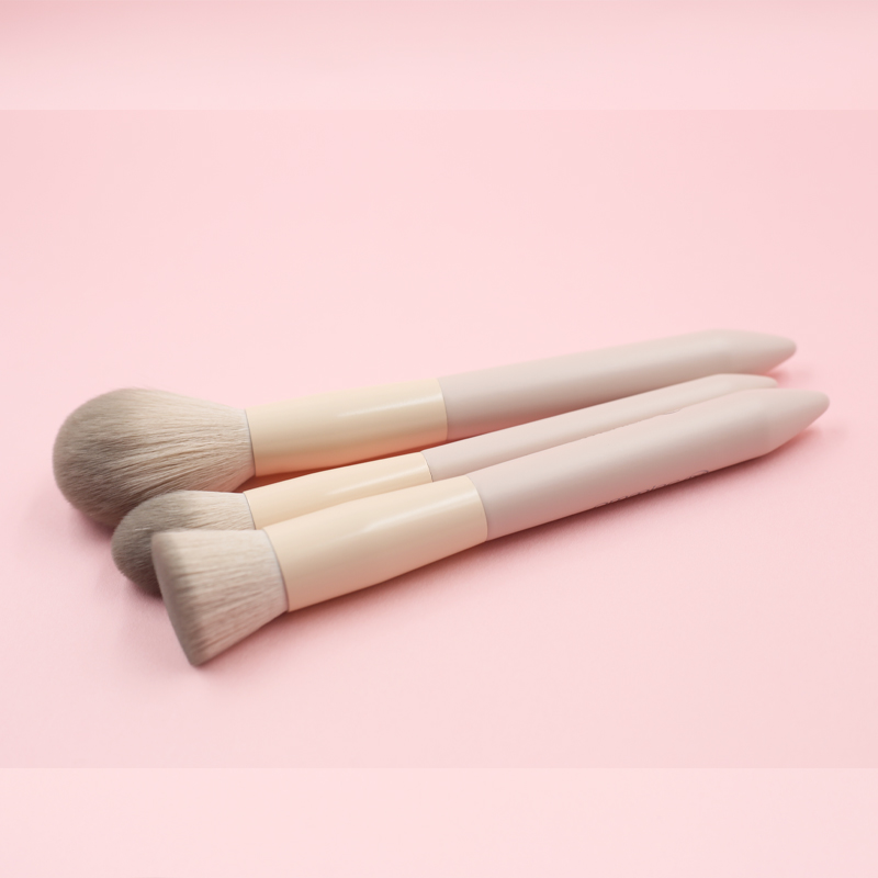 Free sample 15 apricot luxury makeup brush makeup set wholesale set