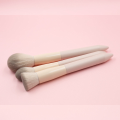 Free sample 15 apricot luxury makeup brush makeup set wholesale set