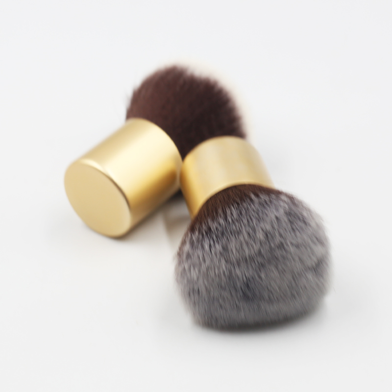 Nail Cleaning Dust Brush gold Silver Premium Synthetic hair pink can be customized LOGO factory wholesale