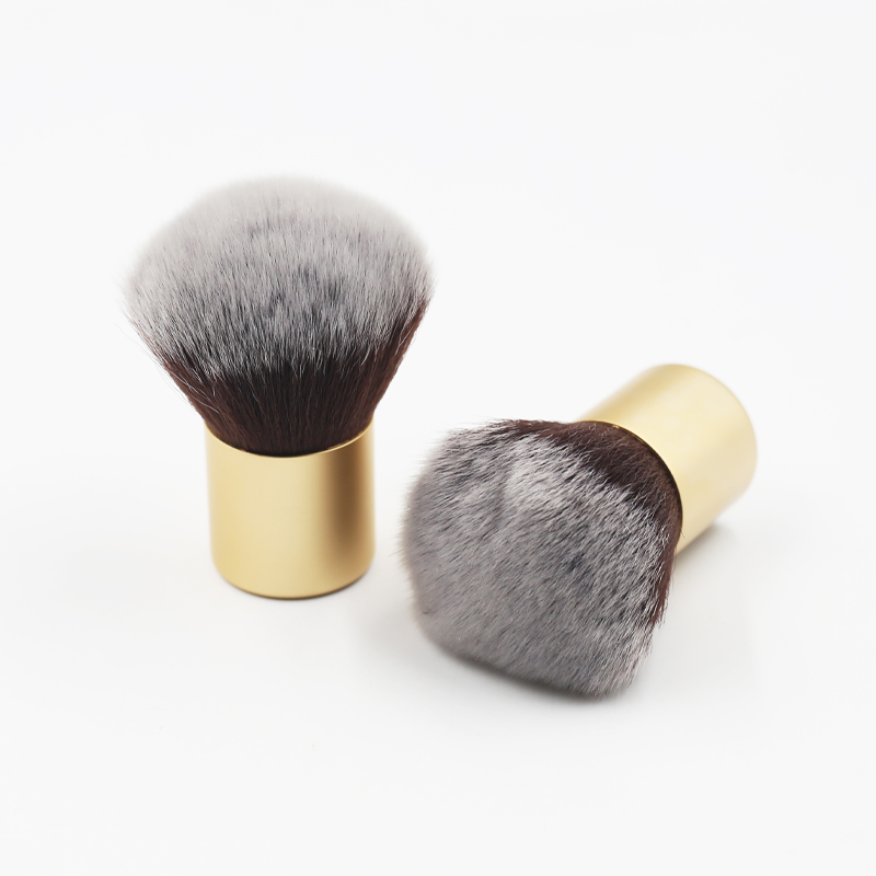 Nail Cleaning Dust Brush gold Silver Premium Synthetic hair pink can be customized LOGO factory wholesale