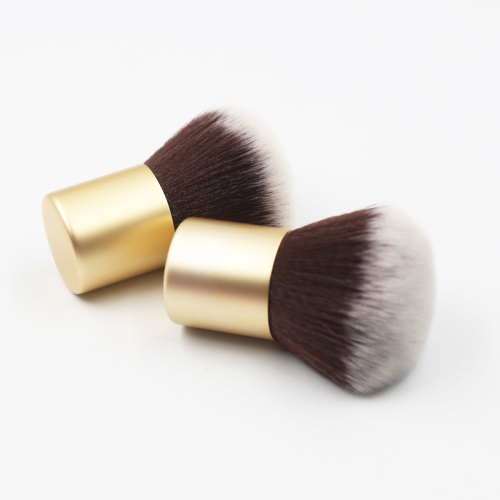 Nail Cleaning Dust Brush gold Silver Premium Synthetic hair pink can be customized LOGO factory wholesale