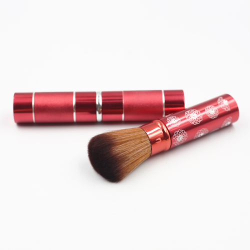 Multi-colored Private Label Personal Makeup Tools Travel Pocket Brush Blush Brush Retractable BB Cream brush
