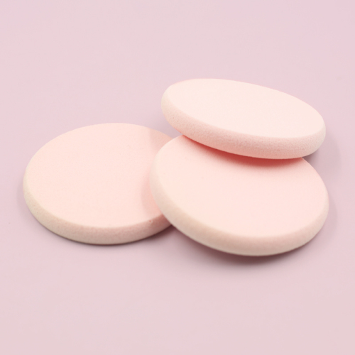 Manufacturers straight batch of dry and wet dual-use pink powder puff can be customized according to demand