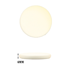 Customized dry and wet latex puff in various thickness shapes for makeup artists