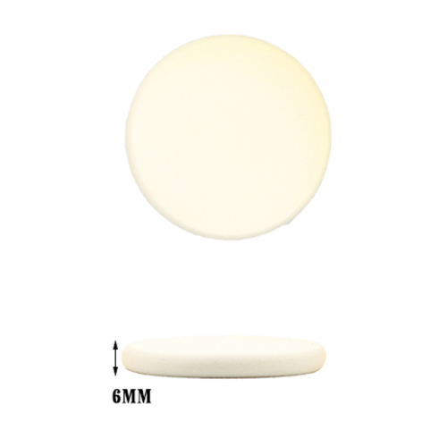 Customized dry and wet latex puff in various thickness shapes for makeup artists