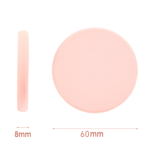 Manufacturers straight batch of dry and wet dual-use pink powder puff can be customized according to demand