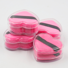 Low price wholesale can be customized private brand high quality pink love puff