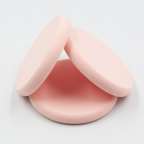 Manufacturers straight batch of dry and wet dual-use pink powder puff can be customized according to demand