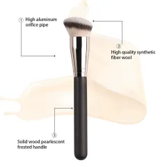 Free sample factory wholesale high-end 3pcs seamless foundation brush concealer