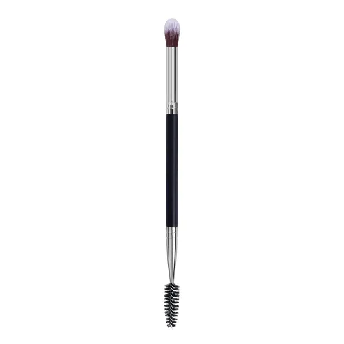 Factory straight batch high-end double head eyeshadow brush eyelash curl White pink black a variety of colors can be customized