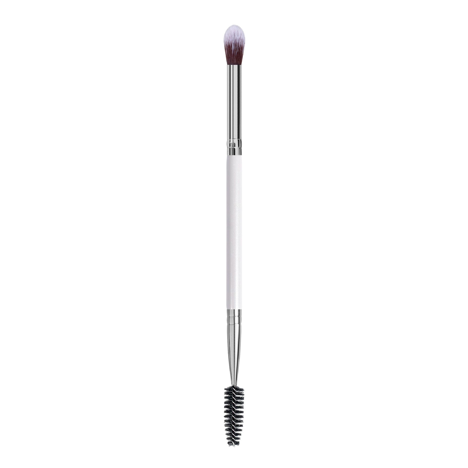 Factory straight batch high-end double head eyeshadow brush eyelash curl White pink black a variety of colors can be customized