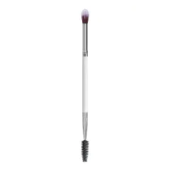 Factory straight batch high-end double head eyeshadow brush eyelash curl White pink black a variety of colors can be customized