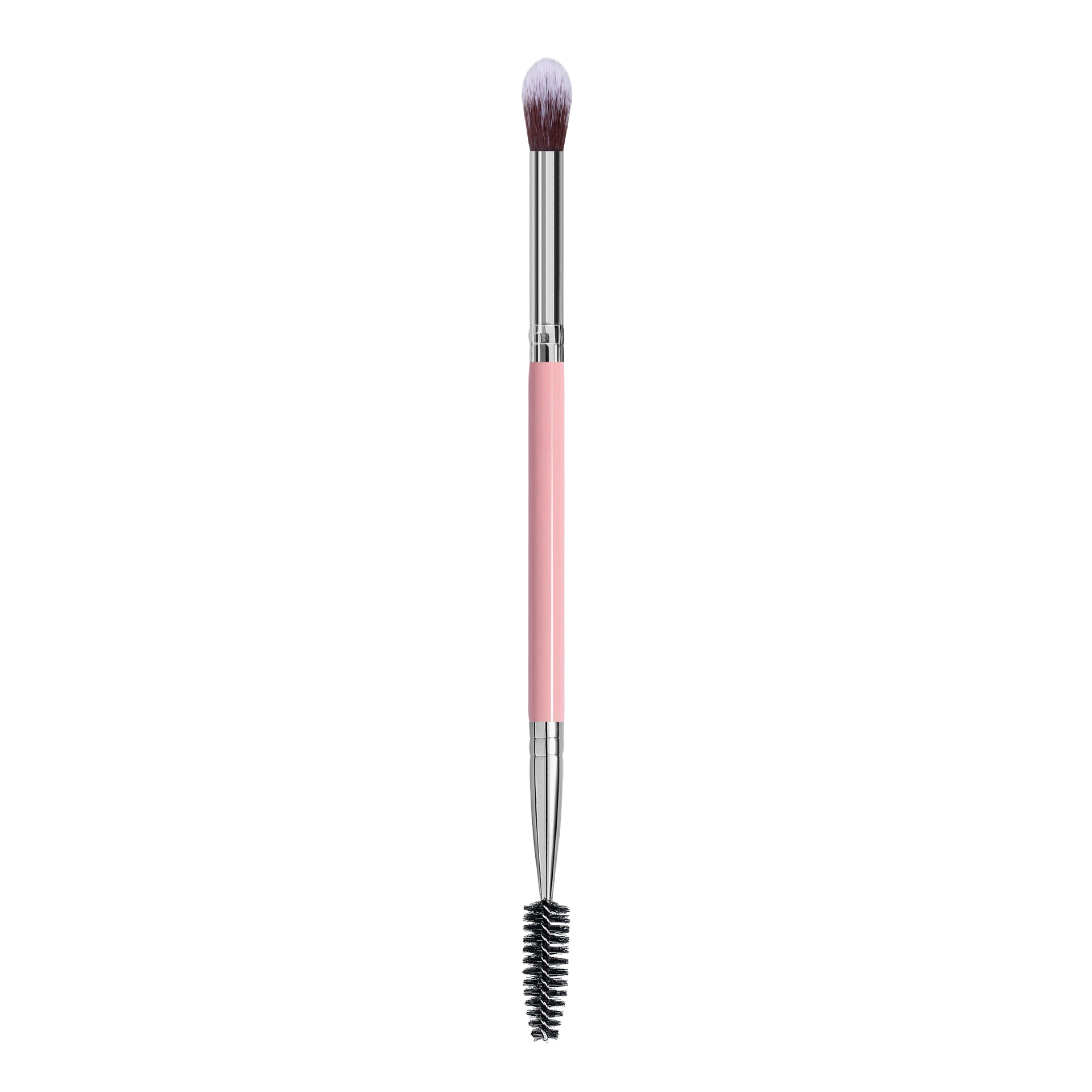 Factory straight batch high-end double head eyeshadow brush eyelash curl White pink black a variety of colors can be customized