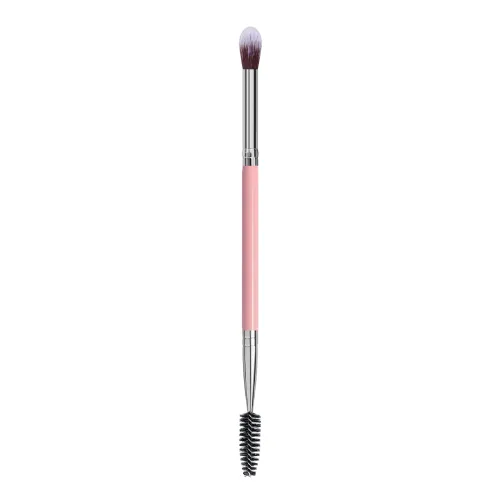 Factory straight batch high-end double head eyeshadow brush eyelash curl White pink black a variety of colors can be customized