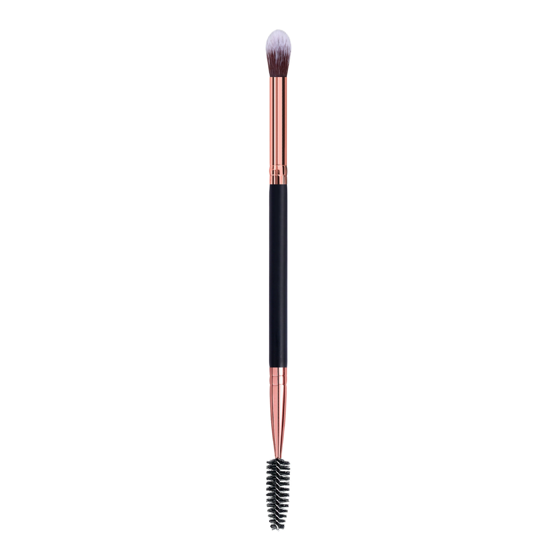 Factory straight batch high-end double head eyeshadow brush eyelash curl White pink black a variety of colors can be customized