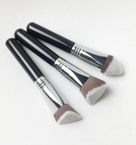 Customation Copper Tube 3D/4D Synthetic Hair Liquid Cream Multifunction Makeup Tool Contour Bronzer Foundation Brush