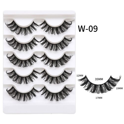 High Quality Wholesale Fluffy Faux Mink Eyelashes 3D Silk Strip Lashes Best Selling Private Label