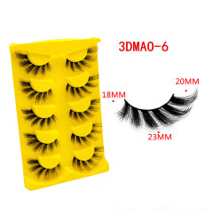 meikco faux mink eye lash 3D false faux cils fake fluffy faux mink eyelash false full strip eyelashes wholesale wispy