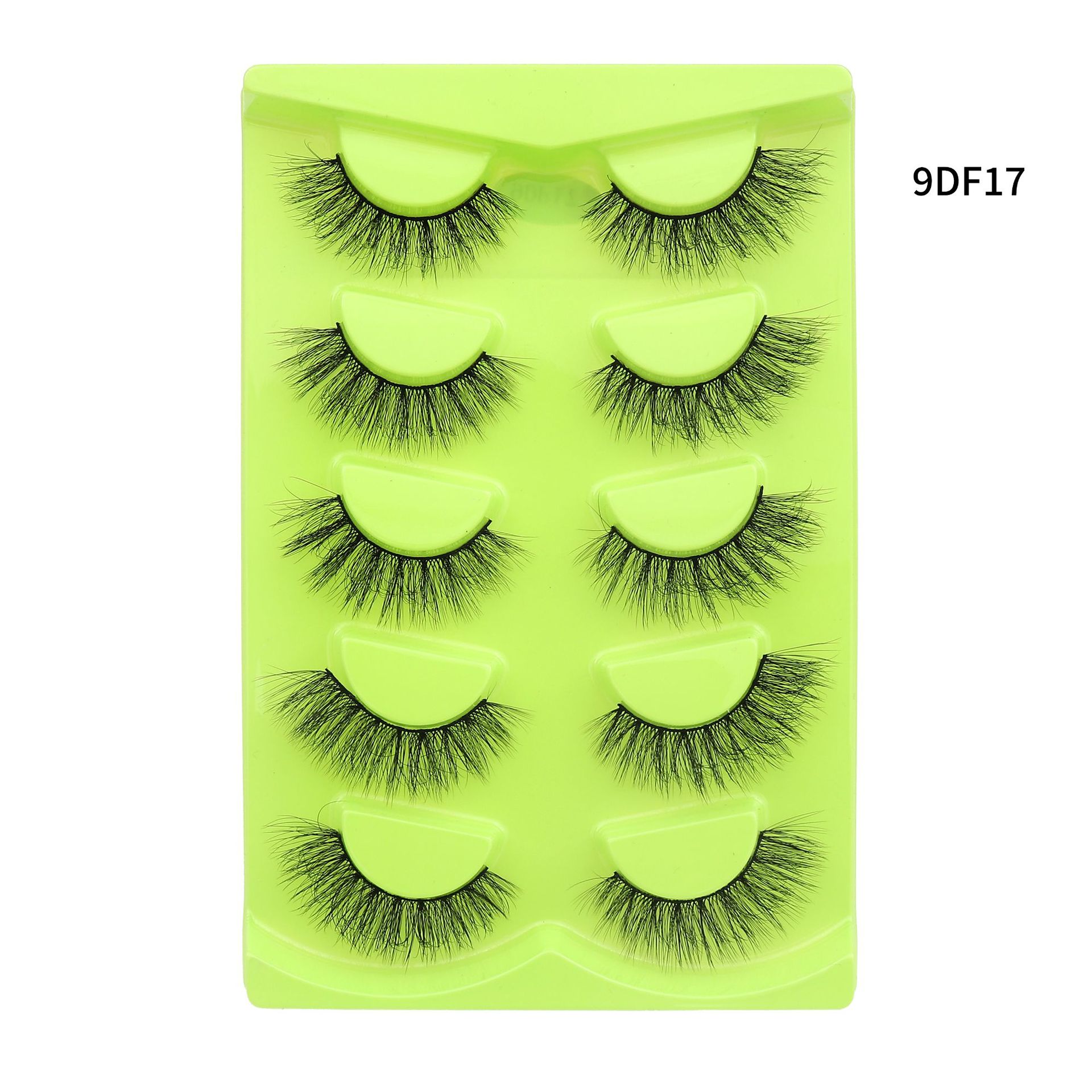 HOT selling 3D fluffy faux mink full strip eye lashes vendor vegan fake faux mink eyelash