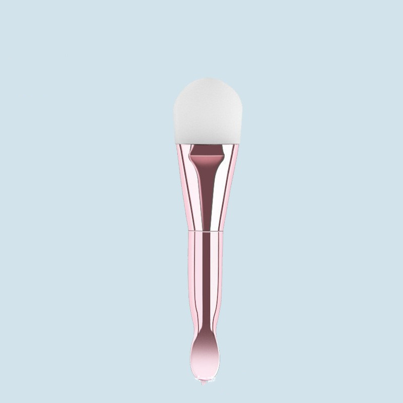 Multifunctional double-headed facial mask brush and skin care product brush can be customized with brush heads made of different materials