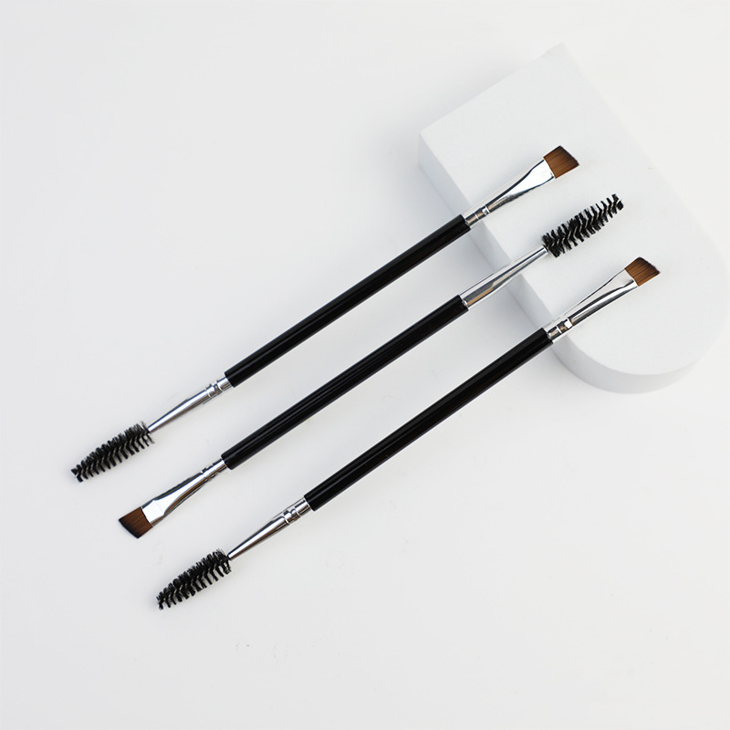 Customized double-headed eyebrow brush can customize color and size