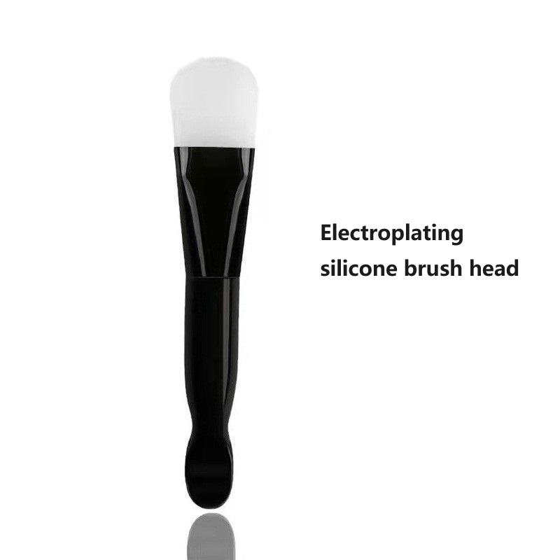 Multifunctional double-headed facial mask brush and skin care product brush can be customized with brush heads made of different materials