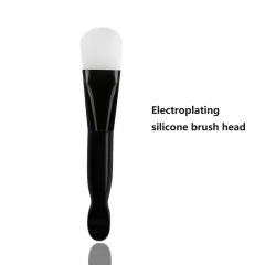 Multifunctional double-headed facial mask brush and skin care product brush can be customized with brush heads made of different materials