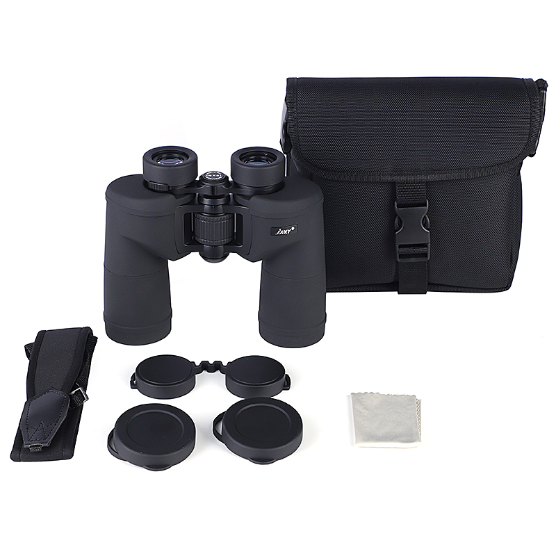 High Quality Porro Telescope Bak4 Optical Nitrogen Filled Waterproof 10x50 Binoculars for Adult