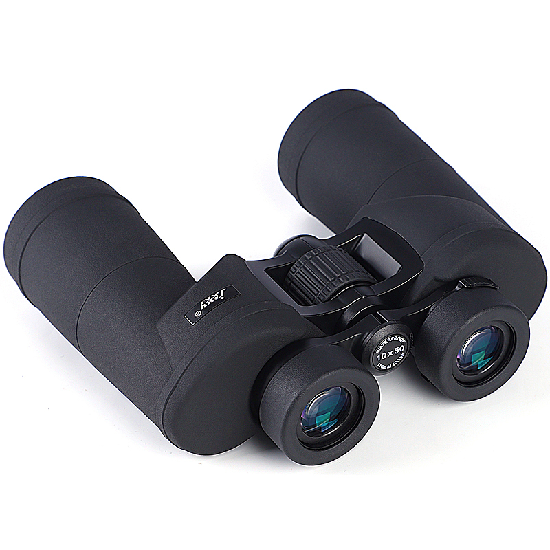 High Quality Porro Telescope Bak4 Optical Nitrogen Filled Waterproof 10x50 Binoculars for Adult