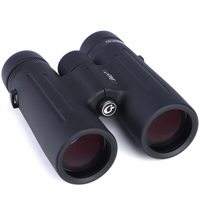 Birdwatching High End Luxury Gift Fully Multi Coating Bak4 Waterproof 8.5x42 10X42 Compact ED Binoculars for Adults