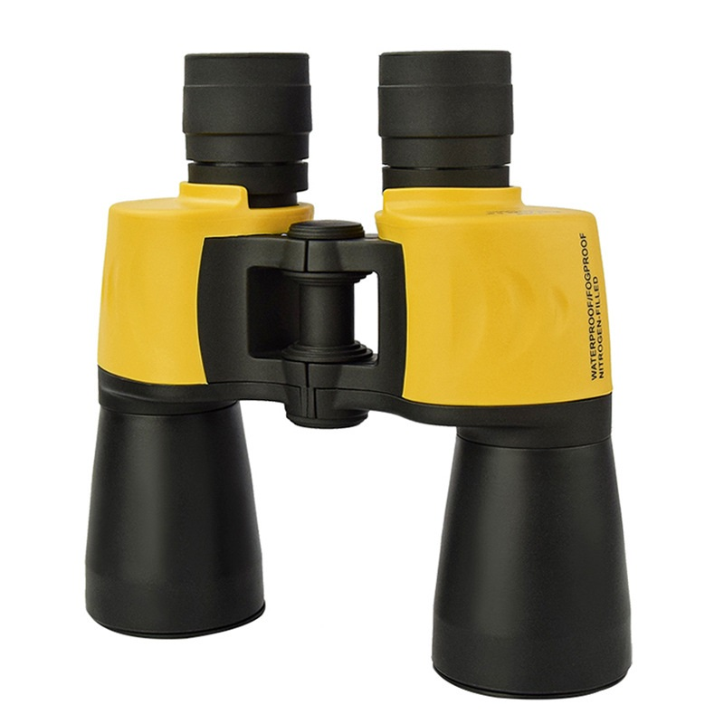 Sightseeing Focusing Free Auto-focus FMC Bak4 Waterproof Fixed Focus Porro 7x50 Binoculars for Bird Watching