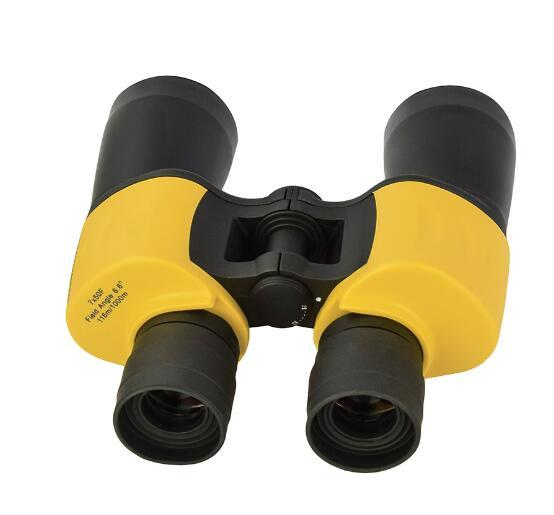 Sightseeing Focusing Free Auto-focus FMC Bak4 Waterproof Fixed Focus Porro 7x50 Binoculars for Bird Watching