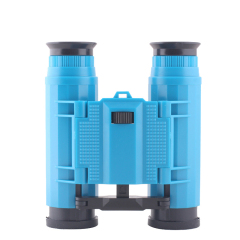 Kids Outdoor Observation Educational 4x28 Plastic Telescope Toy Binoculars with Neck String
