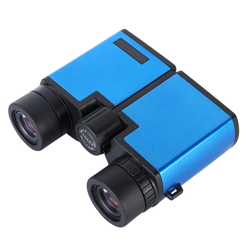 Lightweight Portable Pocket Full Print Custom Plastic 10X22 Compact Binoculars for Adults Kids