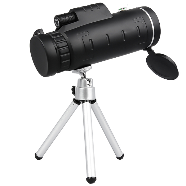 40x60 Bird Watching Tripod Base Smartphone Mini Monocular Telescope for Phone