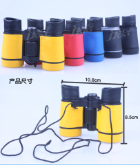 Custom Promotional Toy Plastic Children Binoculars WG01 4x30