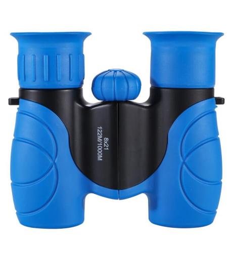 Cartoon Compact Outdoor Observation Custom Plastic Cheap 8X21 Binoculars for Kids Adults