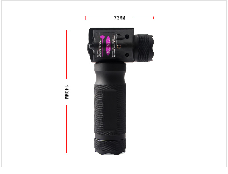 Handheld Green Red Laser Tatical Flashlight JAXY F9911