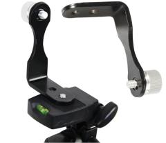 Universal L-shape Adapter Connector to a Binocular Monocular Tripod