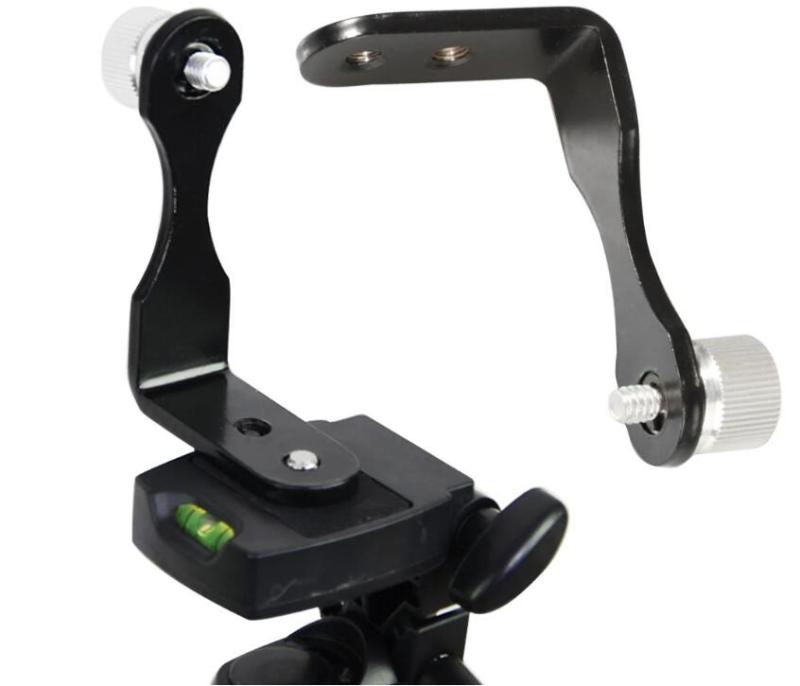 Universal L-shape Adapter Connector to a Binocular Monocular Tripod