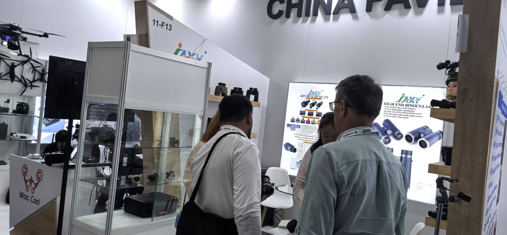JAXY Binoculars booth IDEF (July 22-27th Istanbul,Turkey