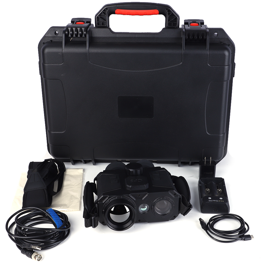 CMOS Laser Rangefinder Night Vision Binoculars Mulit functional Thermal Imaging Scope