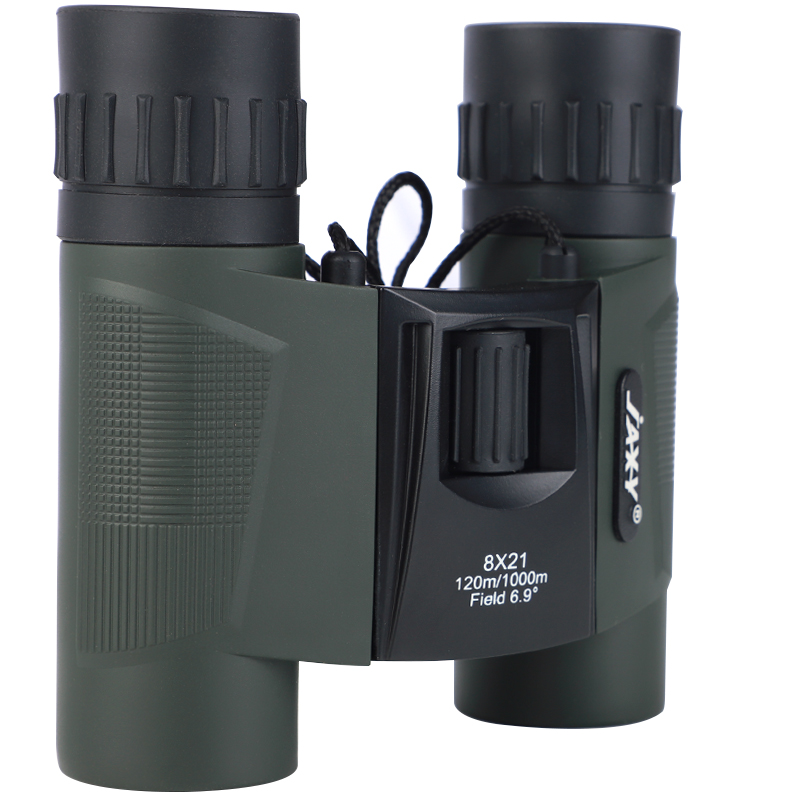 8X21 10x25 Lightweight Portable Pocket Compact Binoculars JAXY D2407