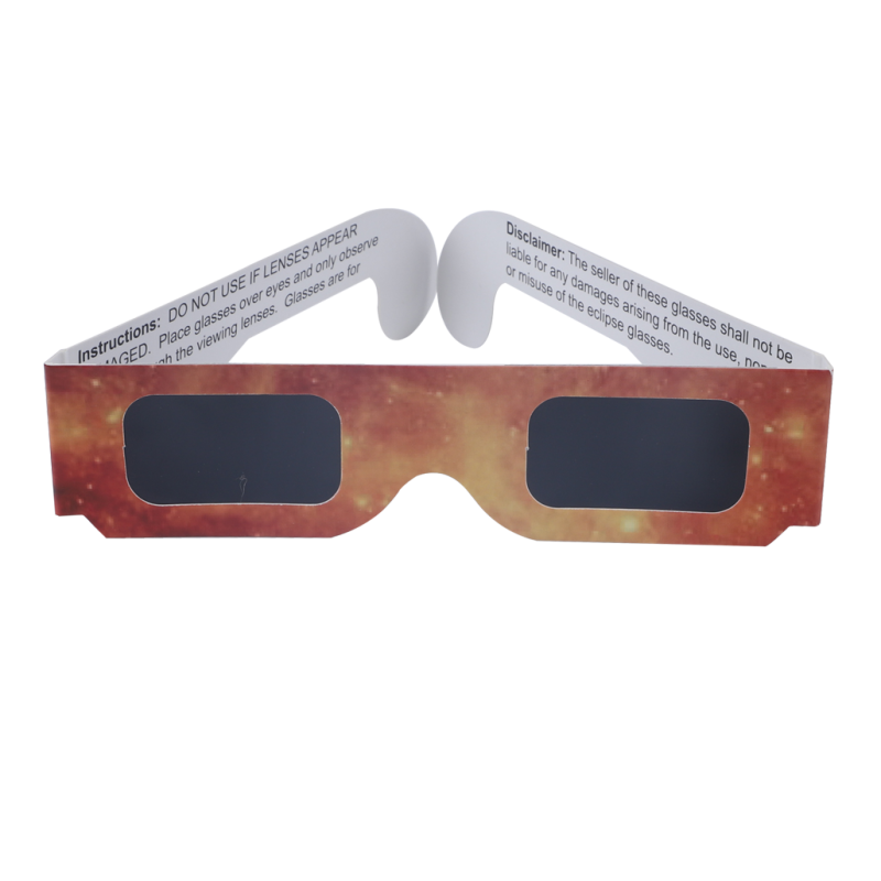 Promotion Gifts Custom Logo Cheap Paper Eye 3D Solar Eclipse Glasses