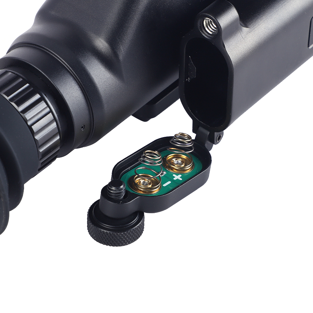 Night Vision Monocular Thermal Imaging Scope with Laser Rangefinder